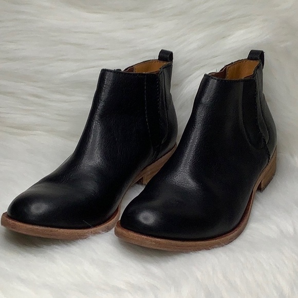 🤎 LIKE NEW 🖤 Kork-Ease Leather Velma Bootie - Picture 3 of 16